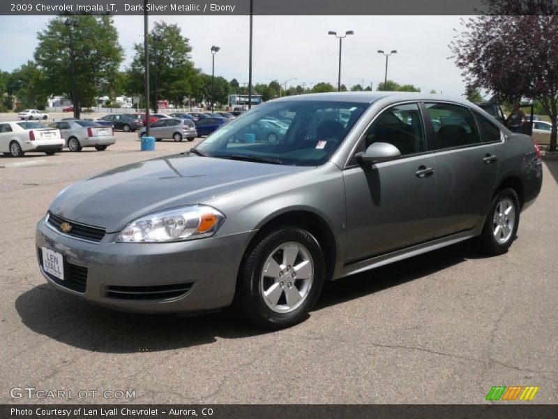 Dark Silver Metallic / Ebony 2009 Chevrolet Impala LT