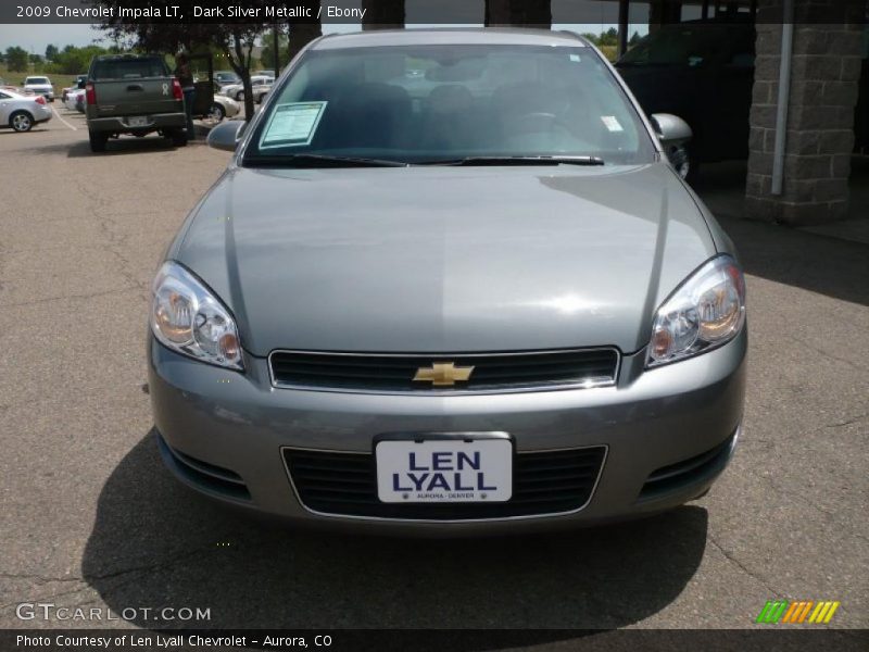 Dark Silver Metallic / Ebony 2009 Chevrolet Impala LT