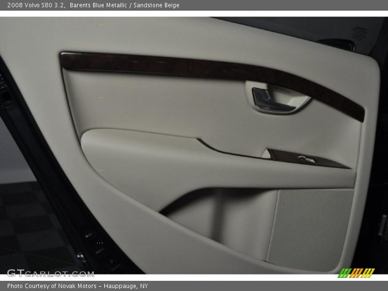 Barents Blue Metallic / Sandstone Beige 2008 Volvo S80 3.2