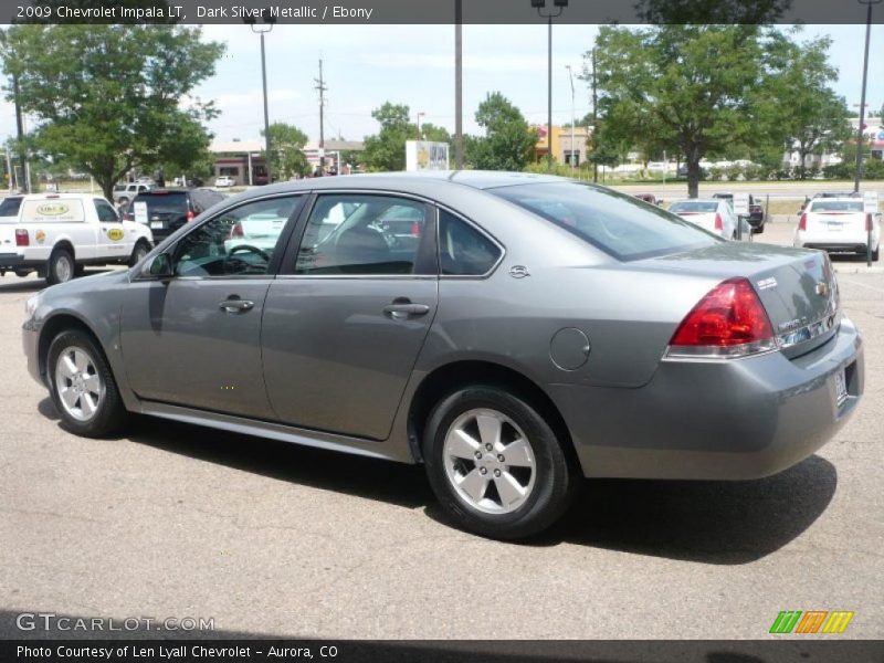 Dark Silver Metallic / Ebony 2009 Chevrolet Impala LT