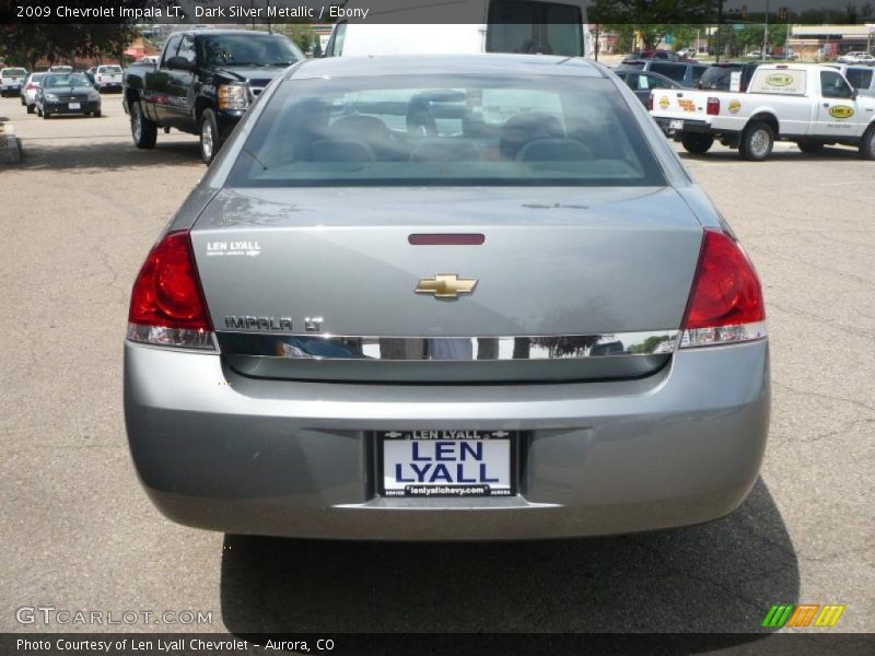 Dark Silver Metallic / Ebony 2009 Chevrolet Impala LT