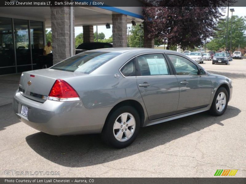 Dark Silver Metallic / Ebony 2009 Chevrolet Impala LT