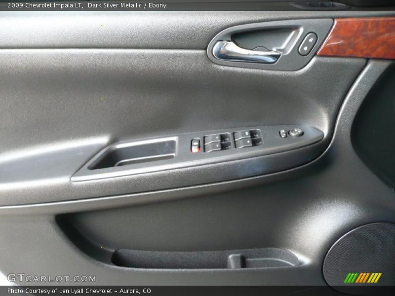 Dark Silver Metallic / Ebony 2009 Chevrolet Impala LT