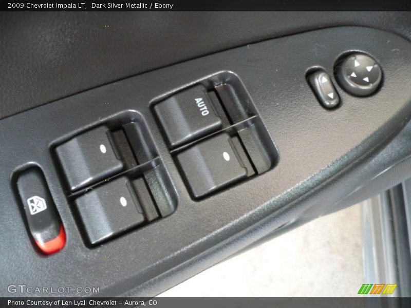 Dark Silver Metallic / Ebony 2009 Chevrolet Impala LT