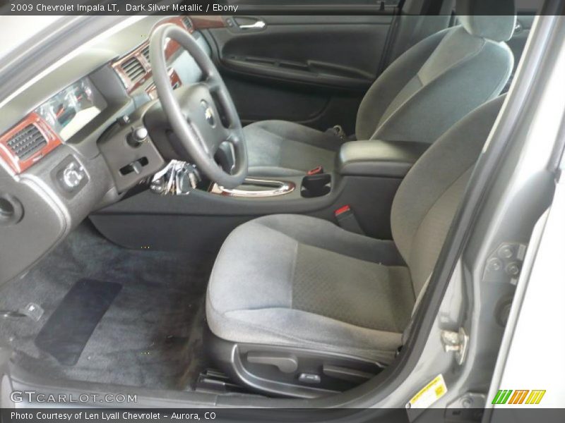Dark Silver Metallic / Ebony 2009 Chevrolet Impala LT