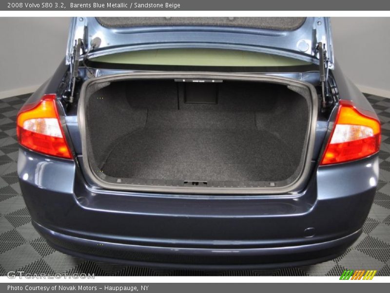 Barents Blue Metallic / Sandstone Beige 2008 Volvo S80 3.2