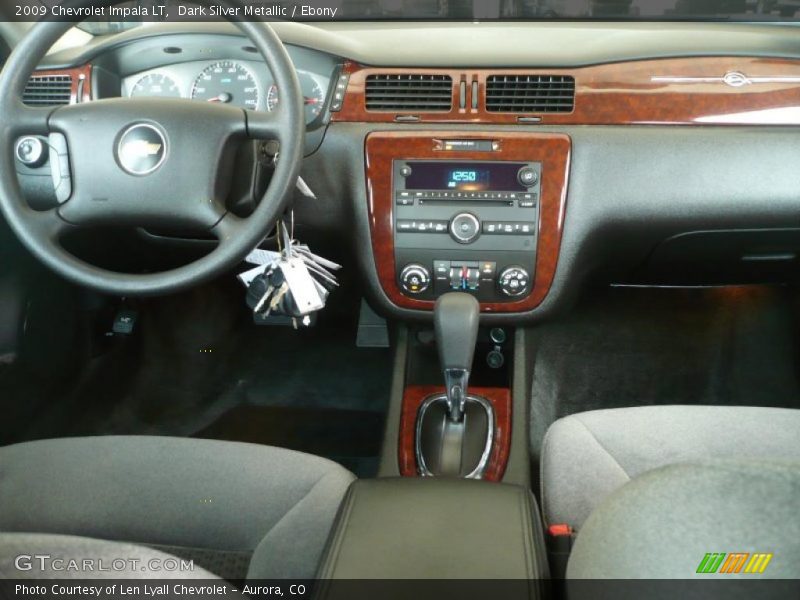 Dark Silver Metallic / Ebony 2009 Chevrolet Impala LT