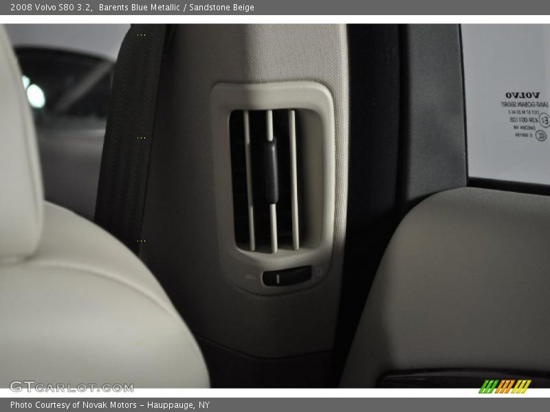 Barents Blue Metallic / Sandstone Beige 2008 Volvo S80 3.2