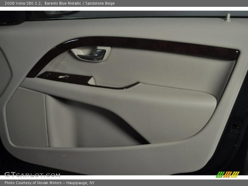 Barents Blue Metallic / Sandstone Beige 2008 Volvo S80 3.2