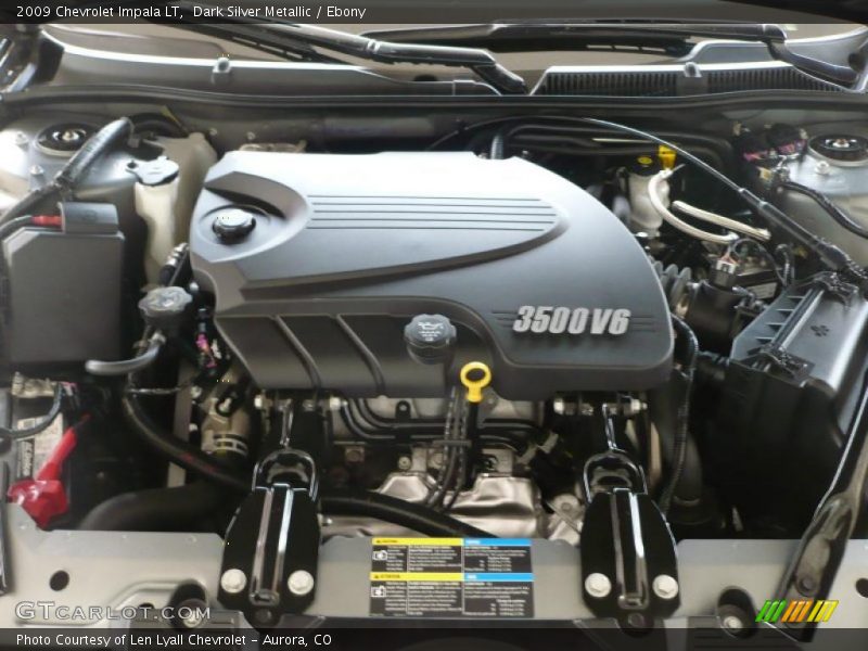 Dark Silver Metallic / Ebony 2009 Chevrolet Impala LT