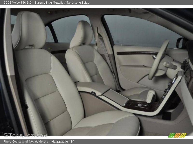 Barents Blue Metallic / Sandstone Beige 2008 Volvo S80 3.2