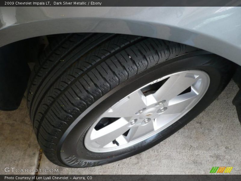 Dark Silver Metallic / Ebony 2009 Chevrolet Impala LT