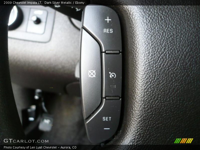 Dark Silver Metallic / Ebony 2009 Chevrolet Impala LT