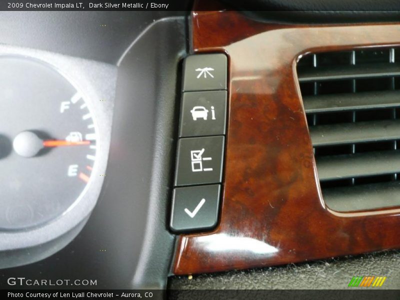 Dark Silver Metallic / Ebony 2009 Chevrolet Impala LT