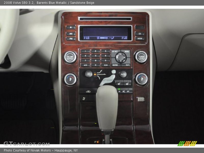Barents Blue Metallic / Sandstone Beige 2008 Volvo S80 3.2