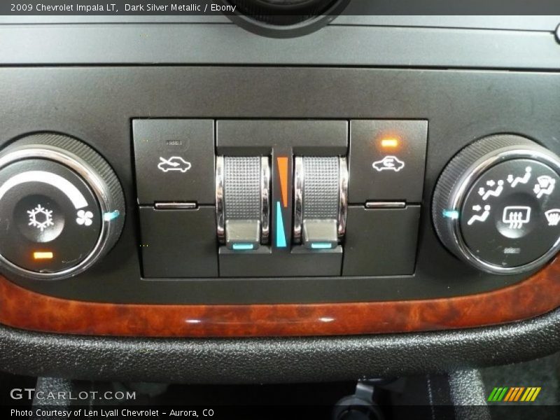 Dark Silver Metallic / Ebony 2009 Chevrolet Impala LT