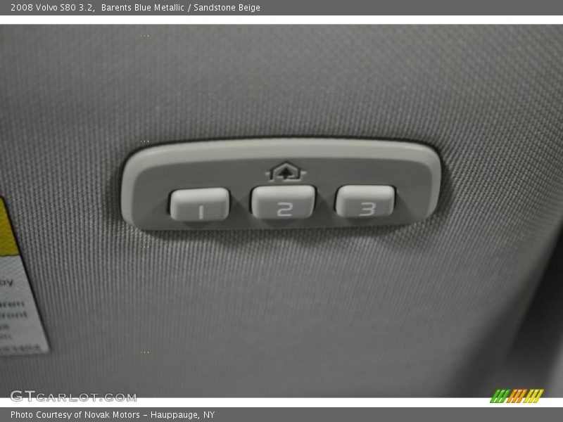 Barents Blue Metallic / Sandstone Beige 2008 Volvo S80 3.2