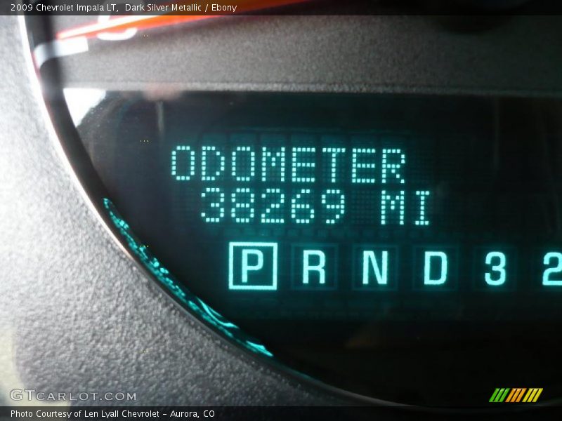 Dark Silver Metallic / Ebony 2009 Chevrolet Impala LT