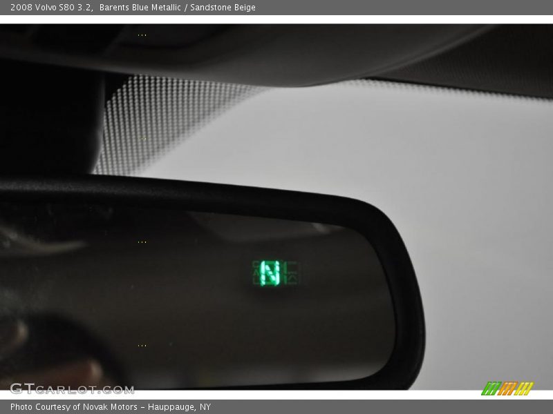 Barents Blue Metallic / Sandstone Beige 2008 Volvo S80 3.2