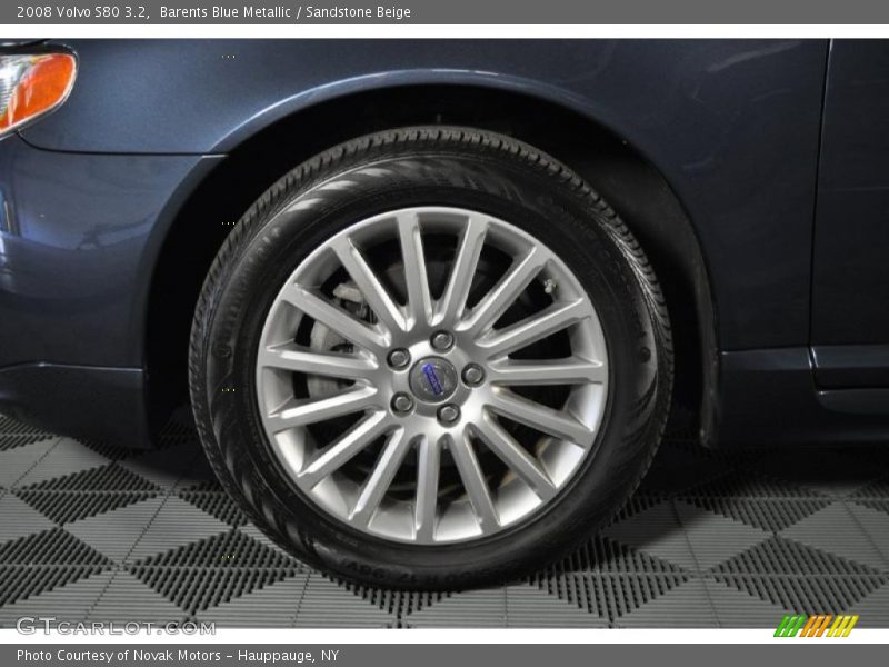 Barents Blue Metallic / Sandstone Beige 2008 Volvo S80 3.2