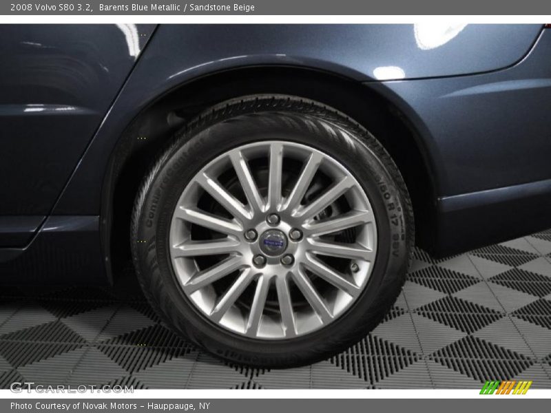 Barents Blue Metallic / Sandstone Beige 2008 Volvo S80 3.2