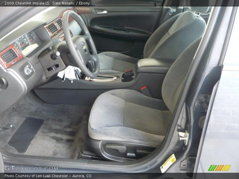 Slate Metallic / Ebony 2009 Chevrolet Impala LS