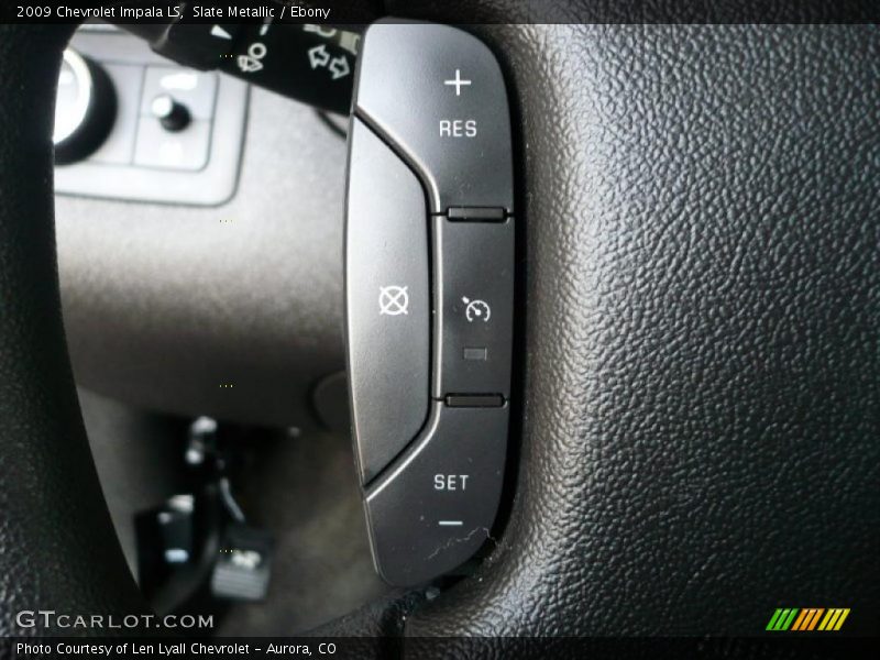 Slate Metallic / Ebony 2009 Chevrolet Impala LS