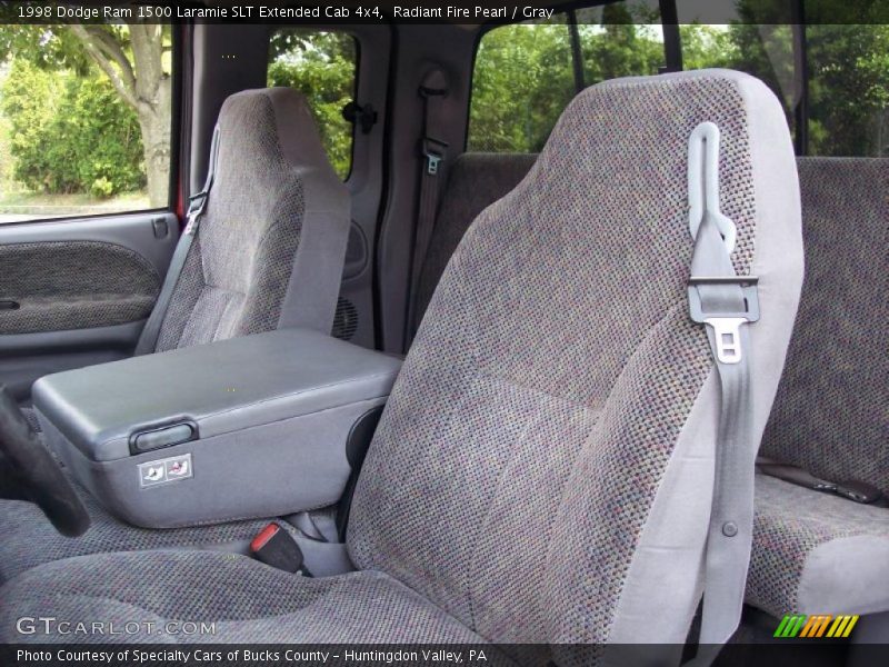 Radiant Fire Pearl / Gray 1998 Dodge Ram 1500 Laramie SLT Extended Cab 4x4