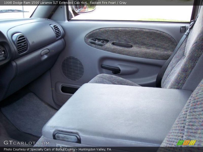 Radiant Fire Pearl / Gray 1998 Dodge Ram 1500 Laramie SLT Extended Cab 4x4