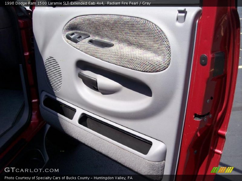 Radiant Fire Pearl / Gray 1998 Dodge Ram 1500 Laramie SLT Extended Cab 4x4