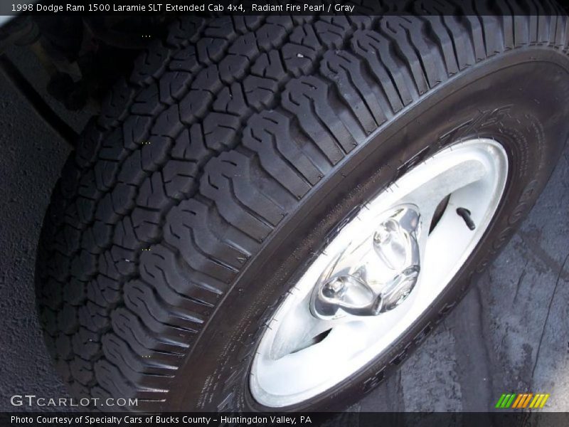 Radiant Fire Pearl / Gray 1998 Dodge Ram 1500 Laramie SLT Extended Cab 4x4
