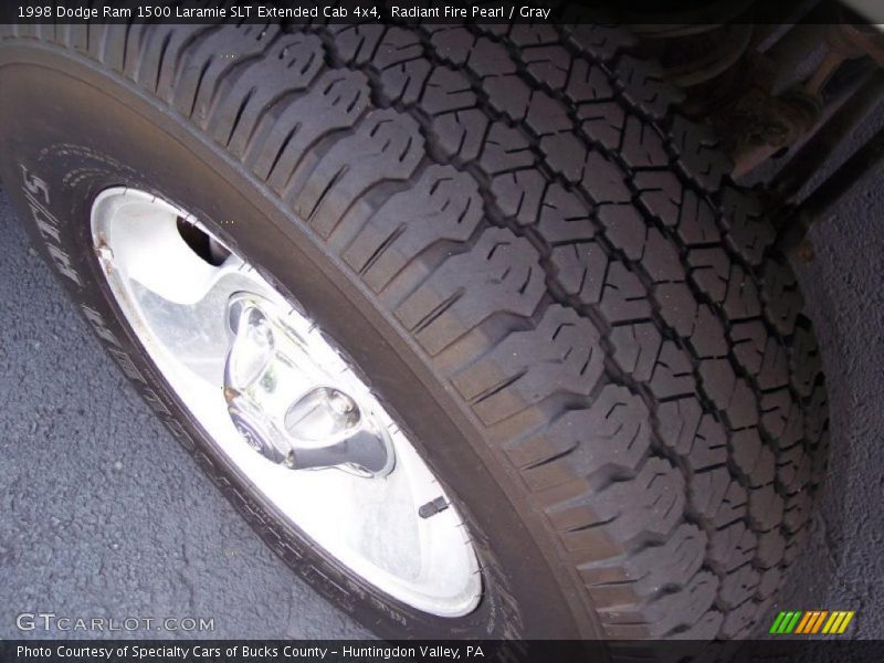 Radiant Fire Pearl / Gray 1998 Dodge Ram 1500 Laramie SLT Extended Cab 4x4