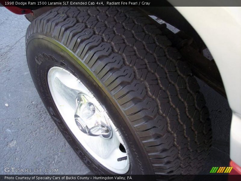 Radiant Fire Pearl / Gray 1998 Dodge Ram 1500 Laramie SLT Extended Cab 4x4