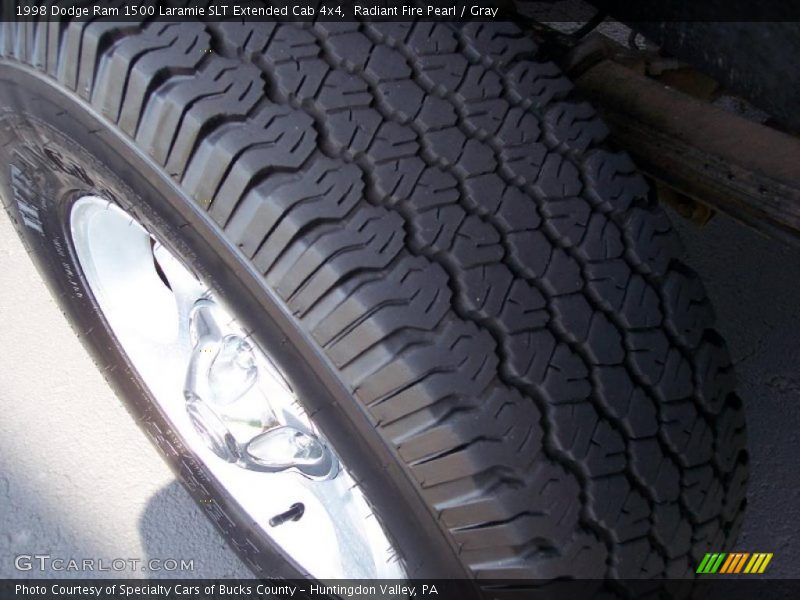 Radiant Fire Pearl / Gray 1998 Dodge Ram 1500 Laramie SLT Extended Cab 4x4