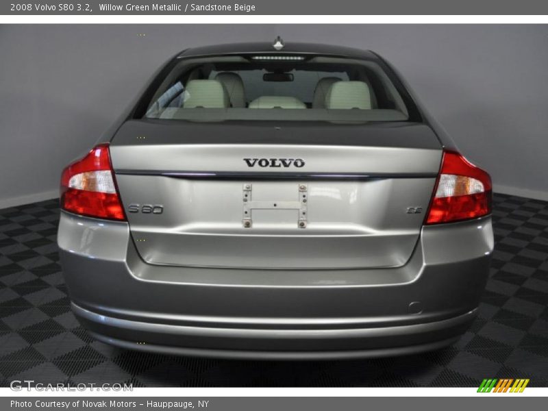 Willow Green Metallic / Sandstone Beige 2008 Volvo S80 3.2