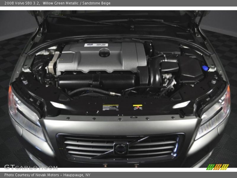 Willow Green Metallic / Sandstone Beige 2008 Volvo S80 3.2