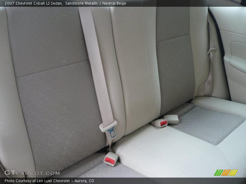 Sandstone Metallic / Neutral Beige 2007 Chevrolet Cobalt LS Sedan