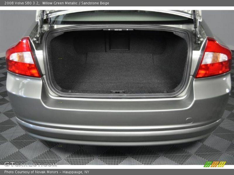 Willow Green Metallic / Sandstone Beige 2008 Volvo S80 3.2