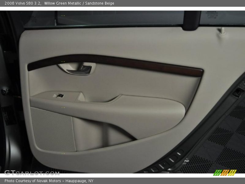Willow Green Metallic / Sandstone Beige 2008 Volvo S80 3.2