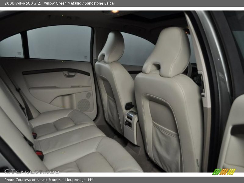 Willow Green Metallic / Sandstone Beige 2008 Volvo S80 3.2