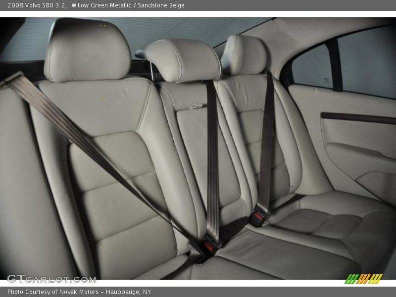 Willow Green Metallic / Sandstone Beige 2008 Volvo S80 3.2