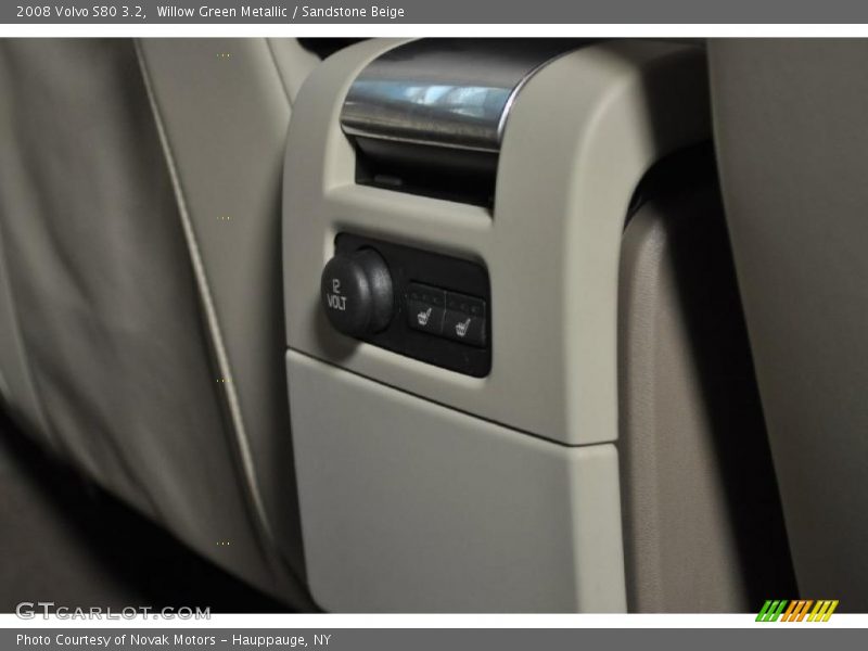Willow Green Metallic / Sandstone Beige 2008 Volvo S80 3.2