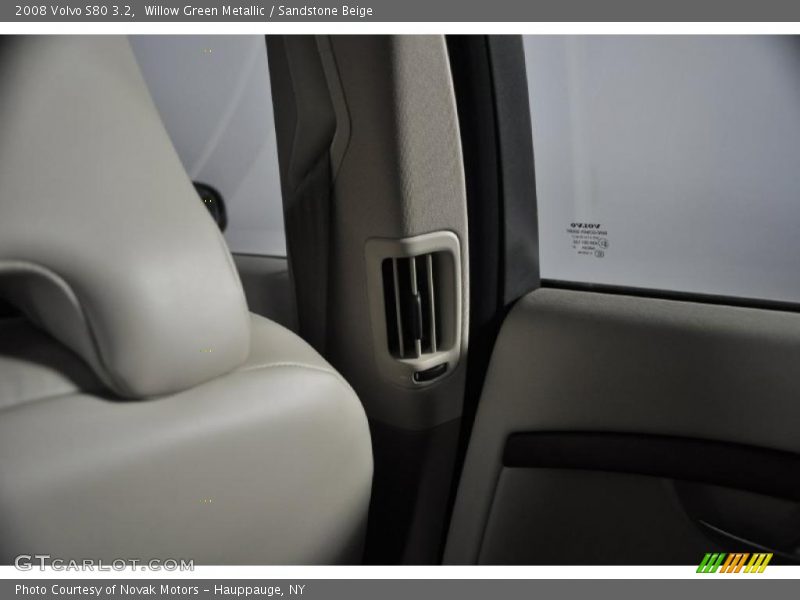 Willow Green Metallic / Sandstone Beige 2008 Volvo S80 3.2