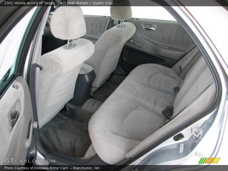 Satin Silver Metallic / Quartz Gray 2002 Honda Accord VP Sedan