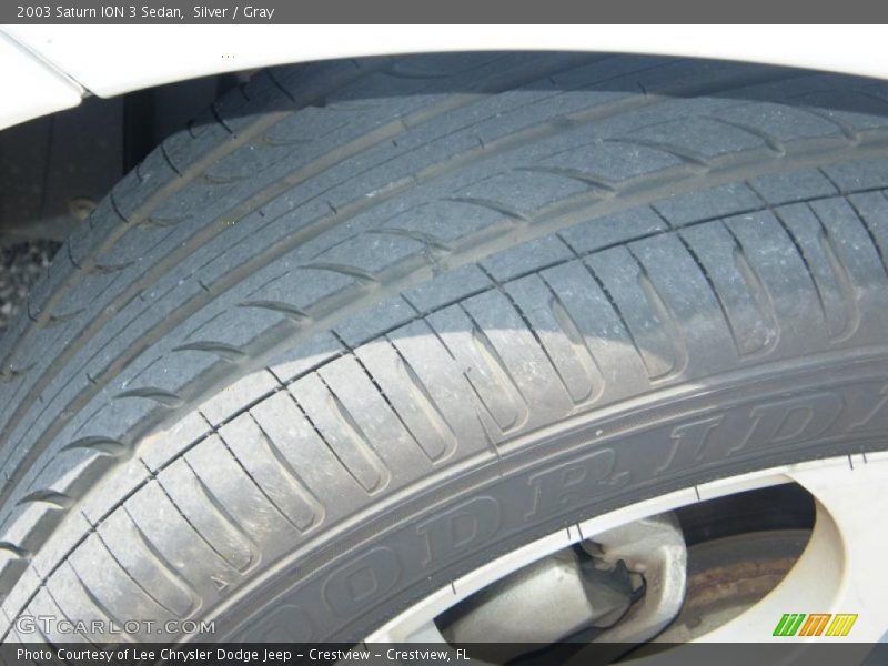 Silver / Gray 2003 Saturn ION 3 Sedan