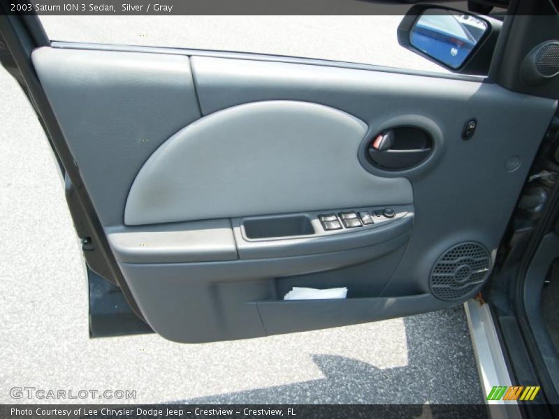 Silver / Gray 2003 Saturn ION 3 Sedan