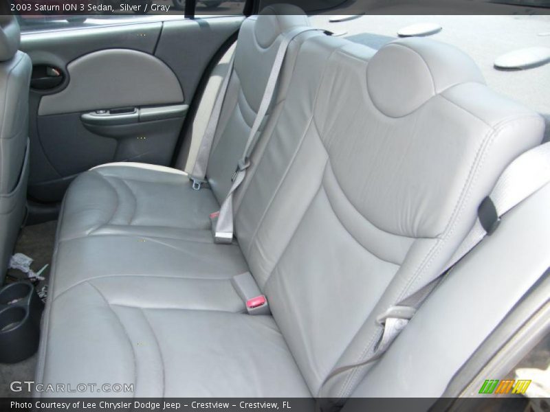 Silver / Gray 2003 Saturn ION 3 Sedan