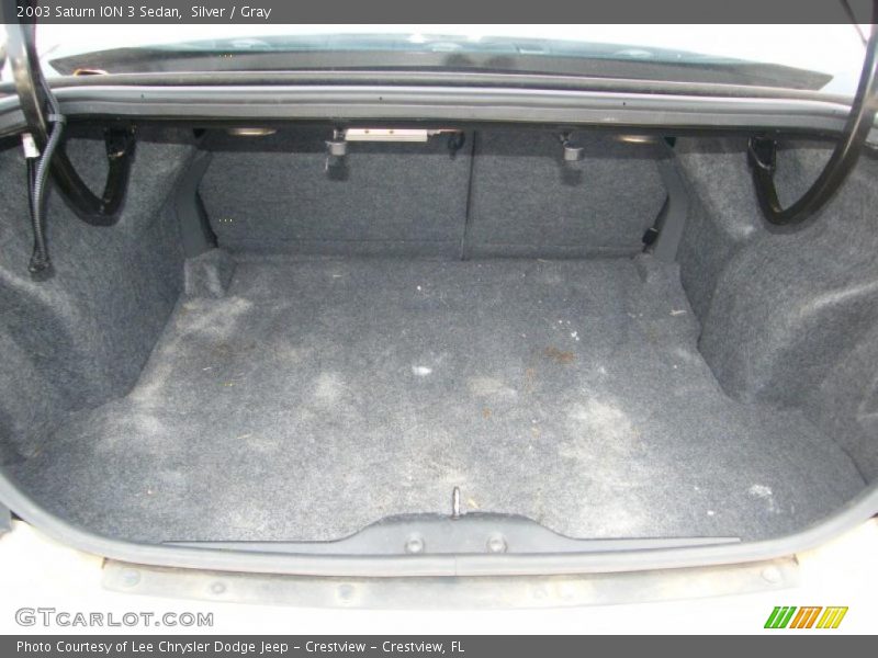 Silver / Gray 2003 Saturn ION 3 Sedan