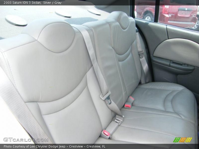 Silver / Gray 2003 Saturn ION 3 Sedan