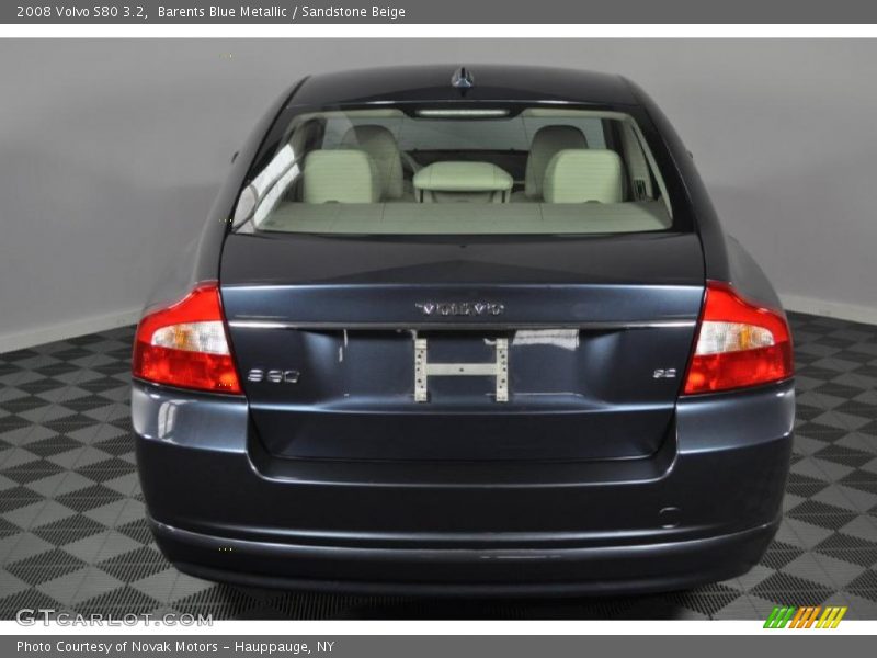 Barents Blue Metallic / Sandstone Beige 2008 Volvo S80 3.2